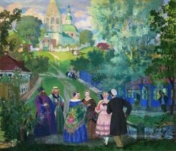  Provinz Kunst - Sommerprovinz 1922 Boris Michailowitsch Kustodiew